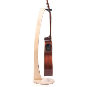 Ruach GS-1 Original Wooden Acoustic and Electric Guitar Stand – Handmade from Birch