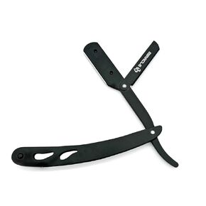 Classic Barber Straight Razor - Refined Wood Handle Professional Barber Shaving Tool Compatible with Straight Razor Blades for Barbers By MIRACLE