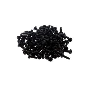 Rack Screws 12-24 Thread Phillips Head, Qty 100, 5/8" Length, E-Z Start Shank, Made in the USA, Ideal Rack Mount Screws for Network and Telecom Equipment, Server Rack Screws