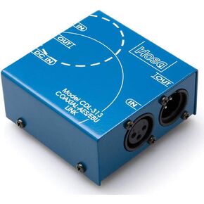 Hosa CDL-313 Coaxial-SPDIF to AES-EBU Link - Converter Coaxial Data Link AES/EBU (XLR) to S/PDIF (RCA)