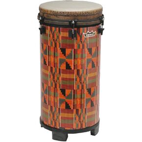 Remo TUBANO®, Drumkey Tuned, 12" Diameter, 27" Height, Fabric Kintekloth