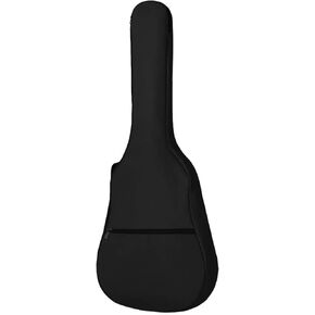 40 Inch Thick Oxford Acoustic Guitar Backpack Water-Resistant Folk Guitar Gig Bag Soft Cover Black Electric Guitar Storage Bag Classical Guitar Case Adjustable Shoulder Strap Bag with Zipper