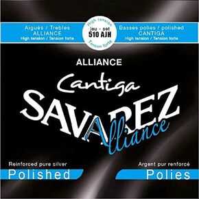 Savarez Strings for Classic Guitar Alliance Cantiga Set Polished 510AJH (STSAV51-50481)
