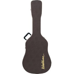 Washburn Deluxe Dreadnought Acoustic Guitar Case (GCDNDLX) Black