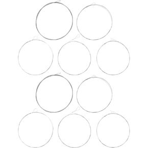 2 Sets 5-String Banjo Strings Replacement 70/30 Bronze Wound Strings Stainless Steel Banjo Strings for Beginners Guitarists, Medium 9-26