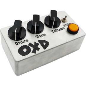 Hand-made Overdrive Pedal, Overdrive Guitar Pedal with Two Effects, Bright and Flat, True Bypass, DC 9V, Pedal for Electric Guitar