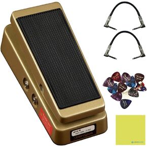 XOTIC XVP-250K High Impedance Volume Pedal Bundle w/ 2-Pack Strukture S6P48 Woven Right Angle Patch Cable, 12-Pack Guitar Pick and Liquid Audio Polishing Cloth in Kuwait