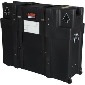 Gator Cases Rotationally Molded Rolling Transport Case for LCD Screens and Monitors; Fits 26" - 32" Screens (G-LCD-2632)