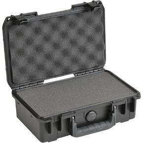 SKB 3I-1006-3B-C Water Tight Case Micro Latch with Cubed Foam, Black