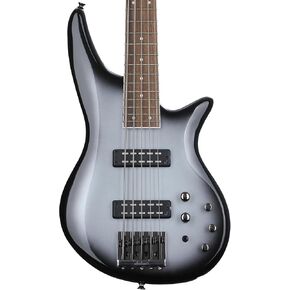 Jackson JS Series 5-String Spectra Bass JS3V, Silverburst, Laurel Fingerboard