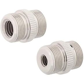 CAMVATE 5/8"-27 Male to 1/4"-20 Female and 3/8"-16 Female Microphone Screw Adapter(2 Pieces) - 2729
