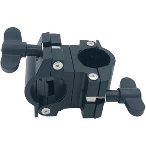 Drum Rack Right Angle Clamp 1.37inch Diameter Drum Multi Clamp Metal Drum Pipe Cymbal Clamp Drum Set Mounting Clamp for Cymbal Stand Drum Set Hardware Clamp Part
