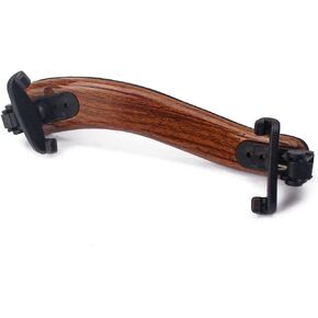 Violin Shoulder Rest with Collapsible and Height Adjustable Feet for 4/4 and 3/4 Violin Replacement Parts