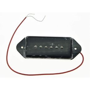 KAISH Black P90 High Power Sound Dogear Type NECK Pickup Soapbar Guitar Pickups