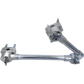 Drum Multi Clamp Adjustable Double Drum Rack Clamp 360° Rotating Cymbal Stand Clamp Drum Set Mounting Clamp Drum Extension Clamps for Drum Set Cymbal Stand Hardware Part Accessories