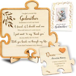 Godmother Gift For Mothers Day - Godmother Gifts From Godchild, God Mother Gifts For Women, Mothers Day Gifts For Godmother, Godmom Gifts Sign For Birthday, Christmas