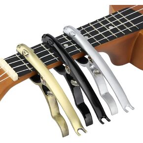 MOONBEAN Guitar Capo,Capo for Acoustic Guitar 6 string,Guitar Capo for Acoustic,Acoustic Guitar Capo,Capo for Electric and Acoustic Guitar,Guitar Accessories (Sliver)