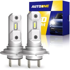 AUTOONE 912 921 LED Bulb Reverse Light Bulb 6500k White, 906 922 W16W T15 LED Backup Light Bulb, 2400LM 300% Brighter Mini Size Non-polarity CANBUS Error Free Plug and Play LED Light Bulb, Pack of 2
