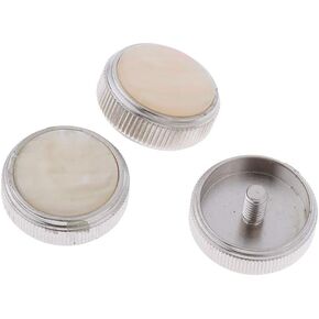 Pack Of Three Euphonium Brass Wind Musical Instrumental Parts Valve Buttons
