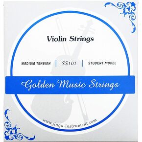JinQu Violin Strings 1/2 Medium Tension for Beginners 1/2 Scale (1/2)