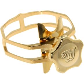 Theo Wanne Enlightened Ligature T-OL - Premium Pressure Plate Kit - Alive Gold plate, and Titanium, Stainless Steel, Vinified, and Heavy Copper Pressure Plates – Made in USA