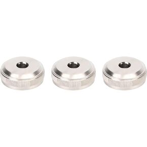 Trumpet Valve ,3Pcs Metal Screw Piston Trumpet Repair Part for Trumpet Replacement Musical Instrument Accessories(#2)