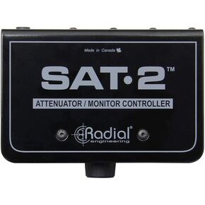 Radial SAT-2 Stereo Audio Attenuator Monitor Controller