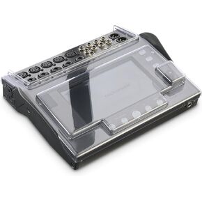 Decksaver Super Strong Polycarbonate Custom Fit Cover Compatible with Allen & Heath CQ-12T, Dust Cover for Travel and Everyday Protection