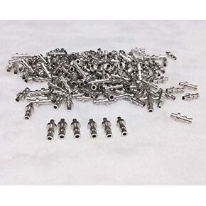 100 pcs Tin Plated Turrets Posts Lugs FOR 3mm Tube Guitar Amp DIY Tag Board