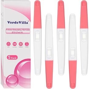Menopause Test Kit at Home, FSH Test Perimenopause Test, No Pee Cup Needed, Help Understand Your Ovarian Reserve, Determine Your Fertility and Menopause Levels, 6 Pack