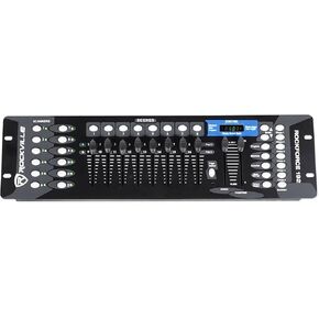 Rockville ROCKFORCE 192-Channel Light/Fog DMX Lighting Controller