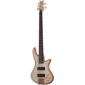 Schecter Stiletto Custom-5 Electric Bass (5 String, Natural Satin)