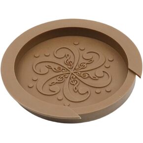 غطاء فتحة صوت الجيتار الصوتي البني LC LICTOP مناسب لثقب الجيتار بقطر 100 مم/3.94 بوصة in Kuwait