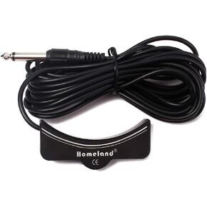 Alnicov Acoustic Guitar Pickup，Sound Hole Acoustic Pickup，Low Noise，Guitar Accessories Musical Instruments