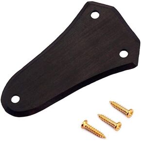 Alnicov Guitar Ebony Wood Truss Rod Covers 1PCS