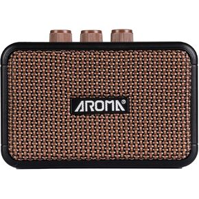 Electric Guitar Amp 5W Portable Rechargeable Battery Powered Practice Guitar Combo Amplifier Speaker with Headphone Aux Jack