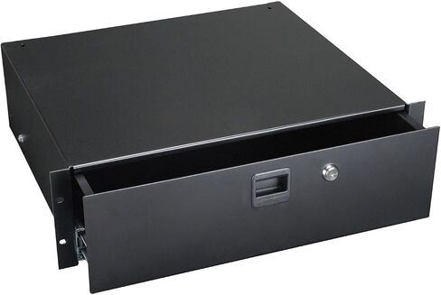 Penn Elcom 3233LK 3 Space (3U) Steel Rack Drawer with Slam Latch & Keyed Lock, 15.25 Inch Deep in Saudi Arabia