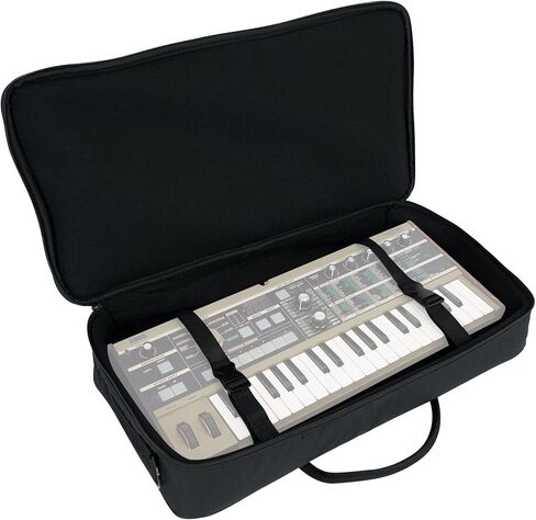 Rockville MCB22 Gig Bag Case 4 DJ/MIDI/Keyboard Controllers/Guitar Pedal Board,Black,23" x 12" x 4" in Saudi Arabia