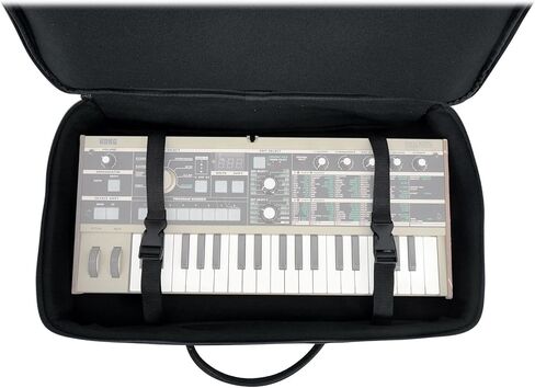 Rockville MCB22 Gig Bag Case 4 DJ/MIDI/Keyboard Controllers/Guitar Pedal Board,Black,23" x 12" x 4" in Saudi Arabia