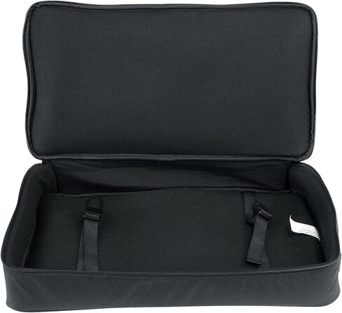 Rockville MCB22 Gig Bag Case 4 DJ/MIDI/Keyboard Controllers/Guitar Pedal Board,Black,23" x 12" x 4" in Saudi Arabia