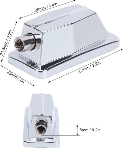 Drum Accessories, Fine Workmanship, Drum Lug Mounts, Pearl Drum Lugs Chrome Plated, Snare Drum Claw Hook, Stable, Strong, Good Decoration, Bass Replacement Parts Accessories in Saudi Arabia