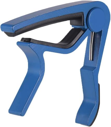 Blue Guitar Tuner Capo/Professional Ukulele Capo for Acoustic/Electric Guitar|Ukulele|Bass|Banjo|Mandolin + 6 PCS Guitar Picks+Guitar Picks Bag in Saudi Arabia