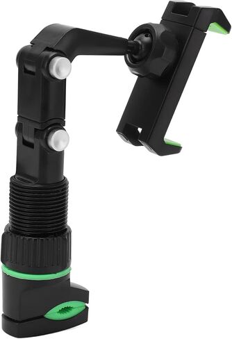 Smartphone Guitar Capo, Guitar Head Phone Holder Mount Bass Headstock Neck Clamp for Teaching Video Recording with Wiping Cloth & 10Pcs Picks, Guitar Accessories Bass Guitar Gifts in Saudi Arabia