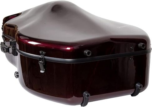 حقيبة Crossrock Cello تناسب Montagnana وBout Cellos المماثلة، هيكل من ألياف الكربون يزن فقط 10 رطل - أحمر (CRF3020CEMRD) in Saudi Arabia