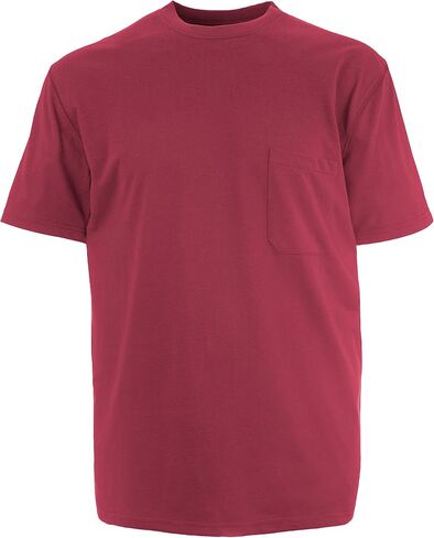 Men's UPF Dri-Balance Short Sleeve Pocket Tee, Green, XX-Large in Saudi Arabia