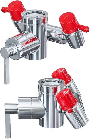 Skywin Eye Wash Kit - Black Eye Wash Units, Faucet Mounted Emergency Eye Wash Station Sink Attachment - Continuous Flow Eyewash Station with Common Sink Adapters and Inspection Tags in Saudi Arabia