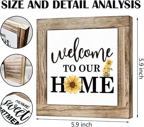 Sweet Summertime Sign, Watermelon Decor, Wooden Box Signs for Home Decor, Farmhouse Wood Sign, Summer Themed Decoration for Table Shelf Desk, Cottage Decor, Summer Vocation Party Decor in Saudi Arabia