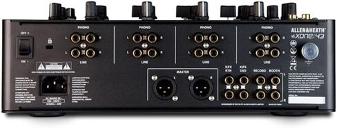 جهاز مزج الموسيقى Allen & Heath Xone 43 عالي الأداء 4+1 قناة تناظرية (AH-XONE:43) حزمة مع RCA ذكر إلى 1/4 + XLR + كابل صوت 3.5 مم 1/8 والمزيد من الملحقات in Kuwait