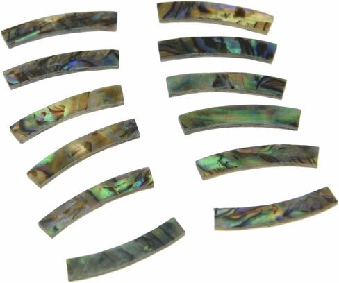 Dopro Ukulele Rosette New Zealand Abalone Sound Hole Inlay Strips 75x2x1.5mm in Saudi Arabia