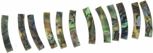 Dopro Ukulele Rosette New Zealand Abalone Sound Hole Inlay Strips 75x2x1.5mm in Saudi Arabia